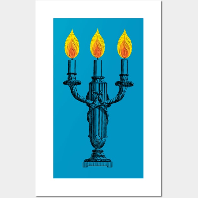 Candelabra Wall Art by whatwemade